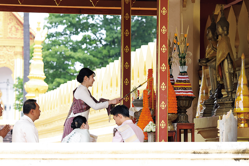 ラオスを訪問した愛子さま