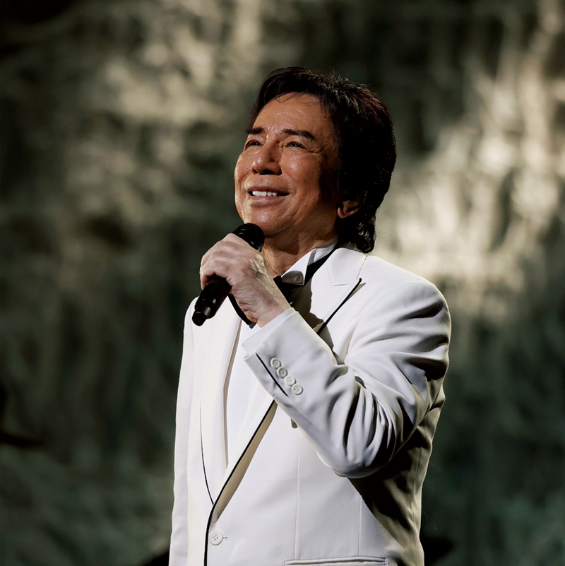 布施明（77才）　写真は布施明公式Xより