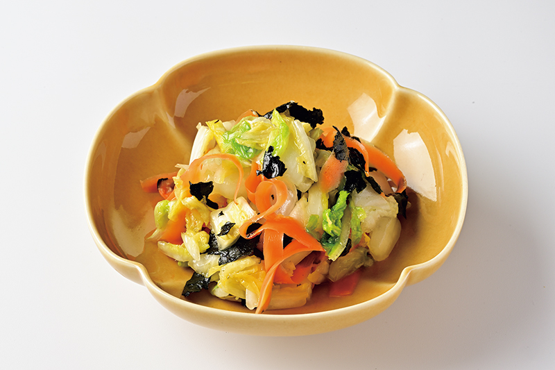 「白菜とにんじんの中華風漬け」