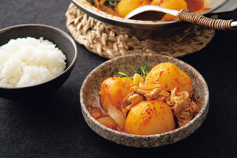 「ピリ辛肉じゃが」