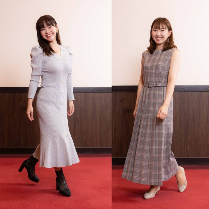 それぞれ素敵なワンピース姿で取材に臨んでくれた