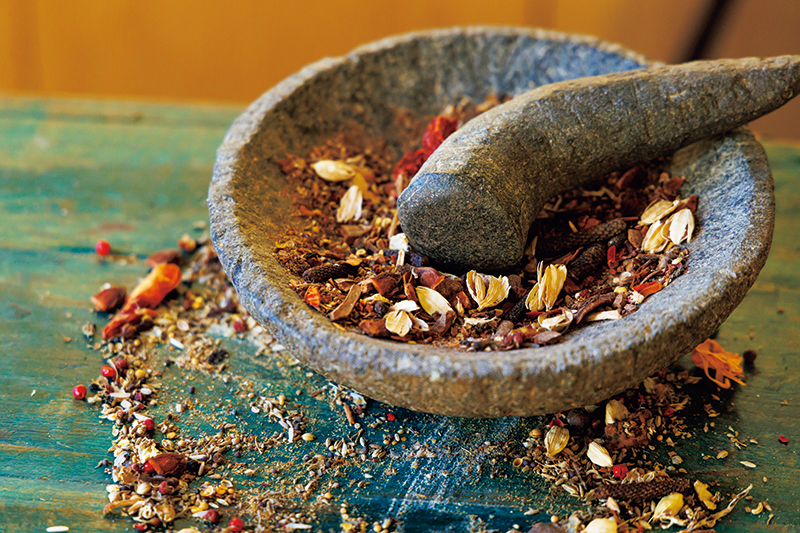 だしとスパイスを絶妙に掛け合わせている