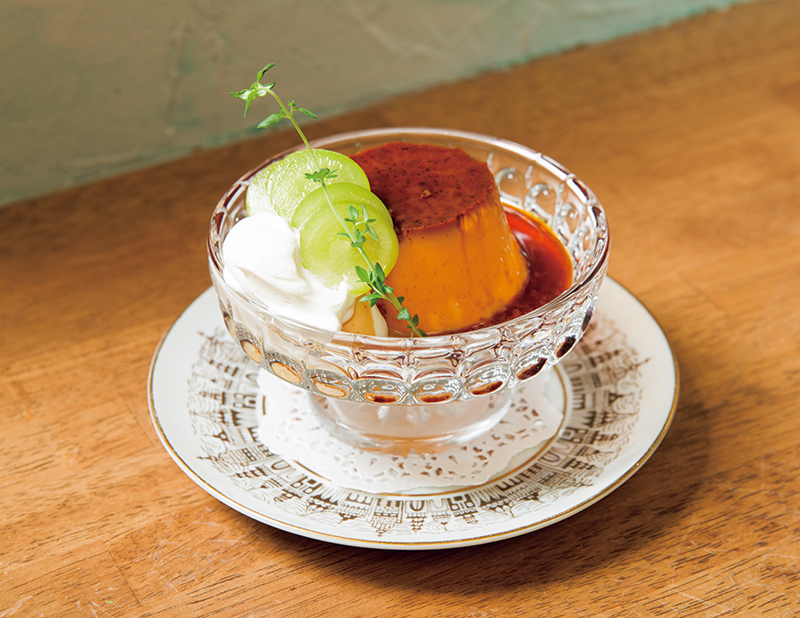 純喫茶プリン（500円）
