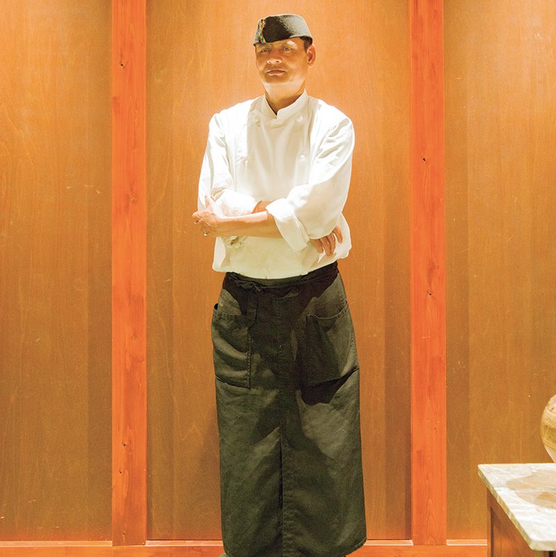 窯担当　カラン・ビシュトさん