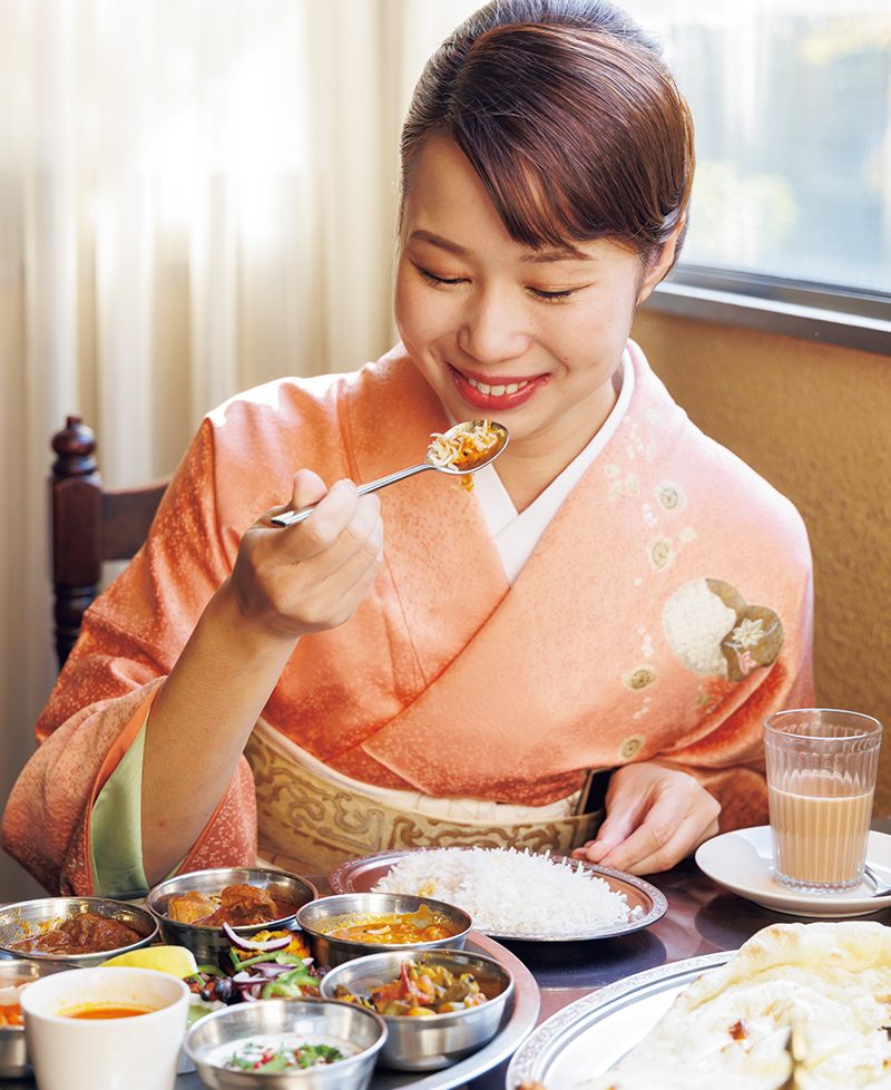 「マトンも食べやすくて感動！」（千葉さん）