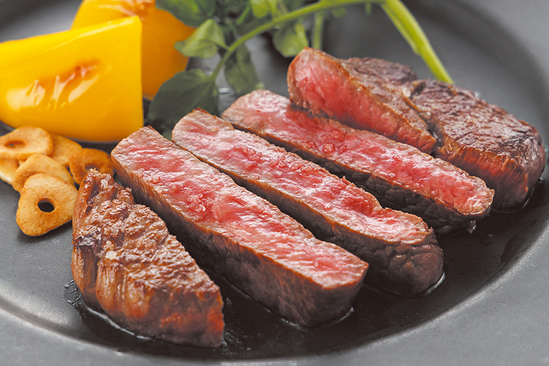 「にくのともる」の「佐賀牛 極みランプステーキ」