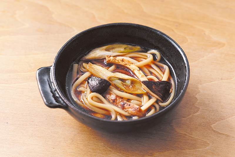 〆はセットのうどんで！