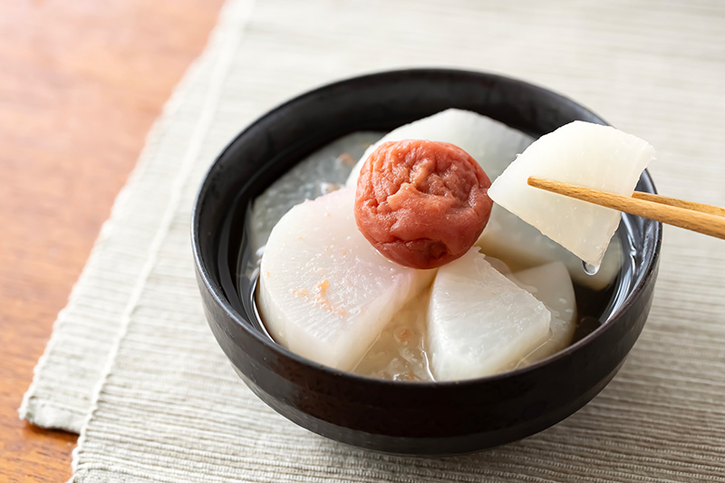 腸をスッキリ整える魅惑のレシピ「梅流し」