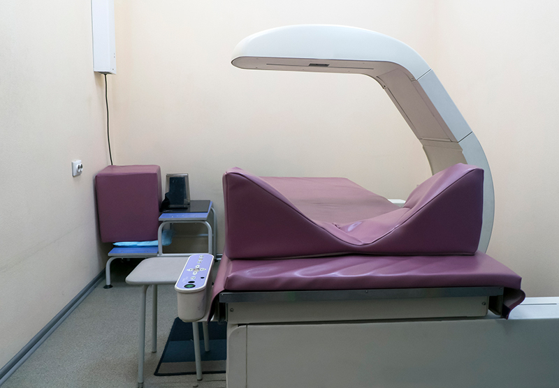 骨密度検査の機械