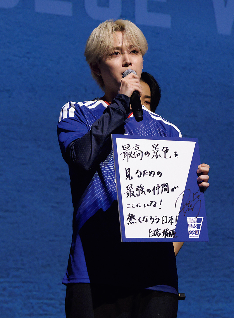 『日本ヴェルディ』のアカデミー在籍経験を持つ白岩（撮影／浅野剛）