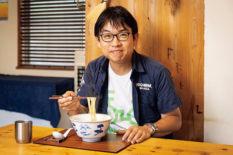 めがねをかけた男性