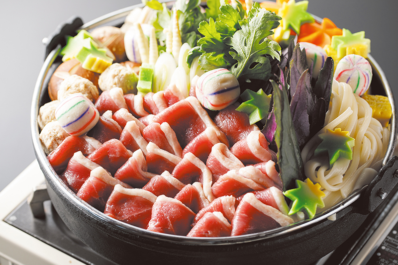 「つば甚」の「鴨鍋セット」