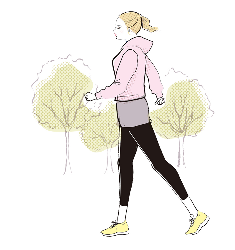 適度な運動と充分な睡眠で髪の成長を促す