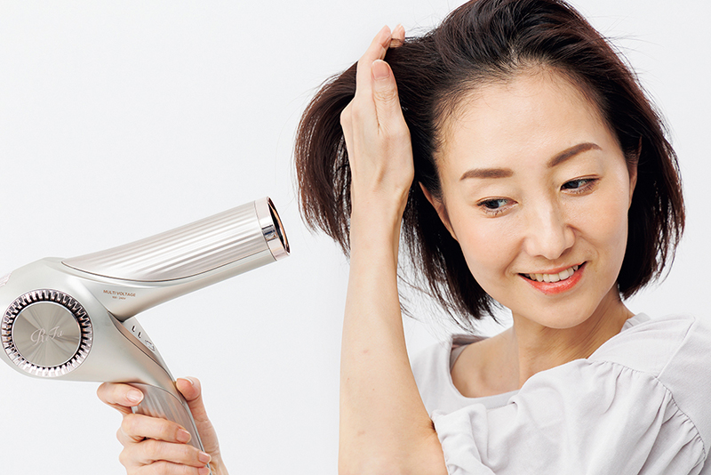 高機能ドライヤーで頭皮や髪へのダメージを軽減