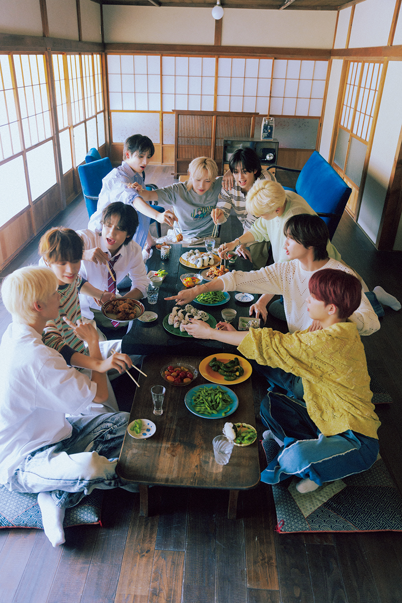 インタビューでも話題に上がった古民家でのカット