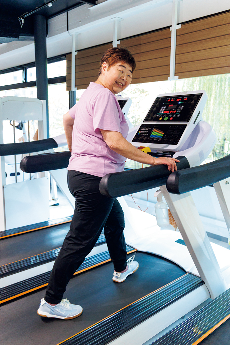 トレッドミル（撮影／玉井幹郎）