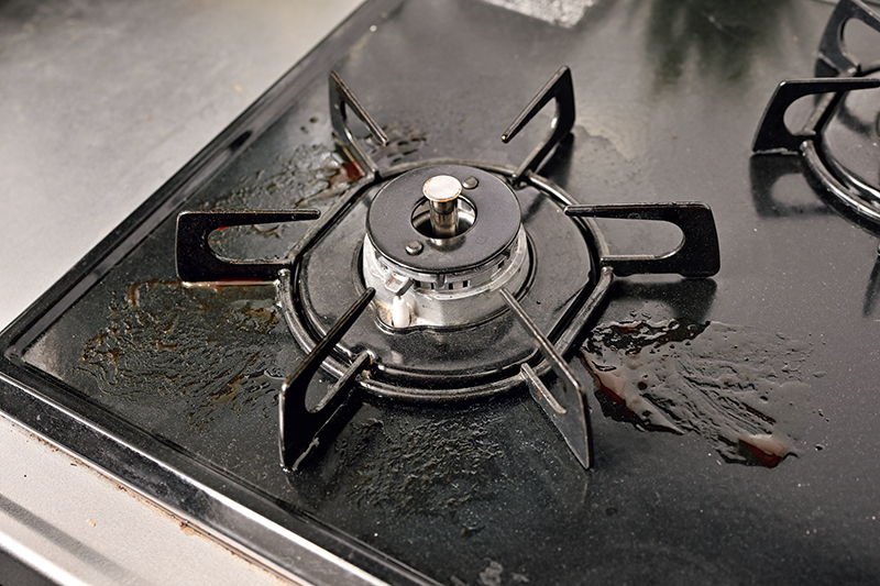 コンロの汚れ