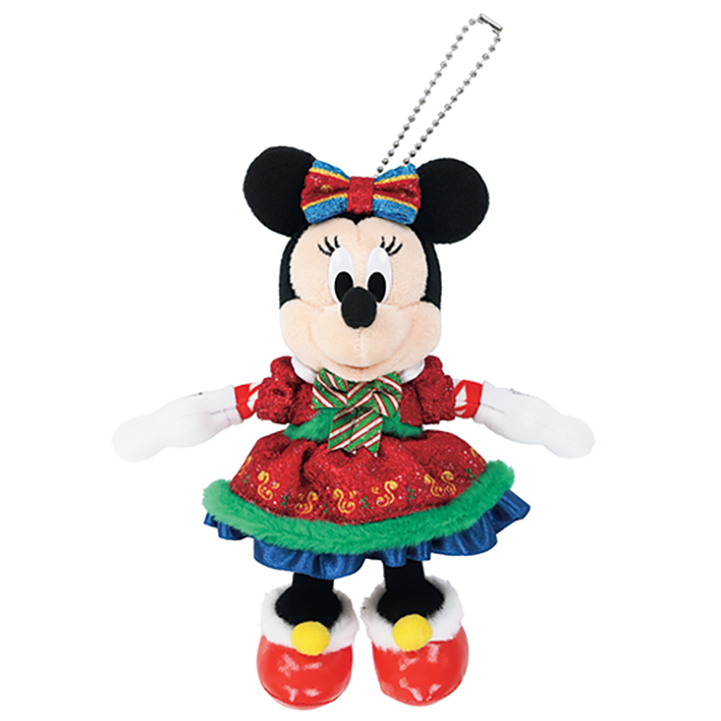 新パレード衣装がモチーフのミッキーとミニーの「ぬいぐるみバッジ」