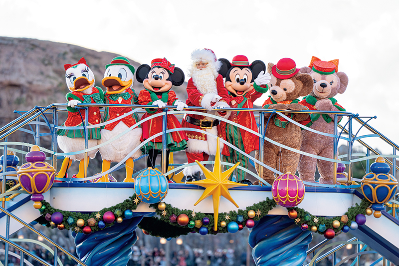 水上ショー「ディズニー・クリスマス・グリーティング」