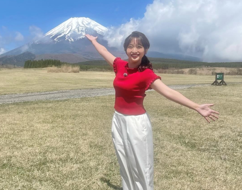 ロケでも活躍（藤本アナのInstagramより）