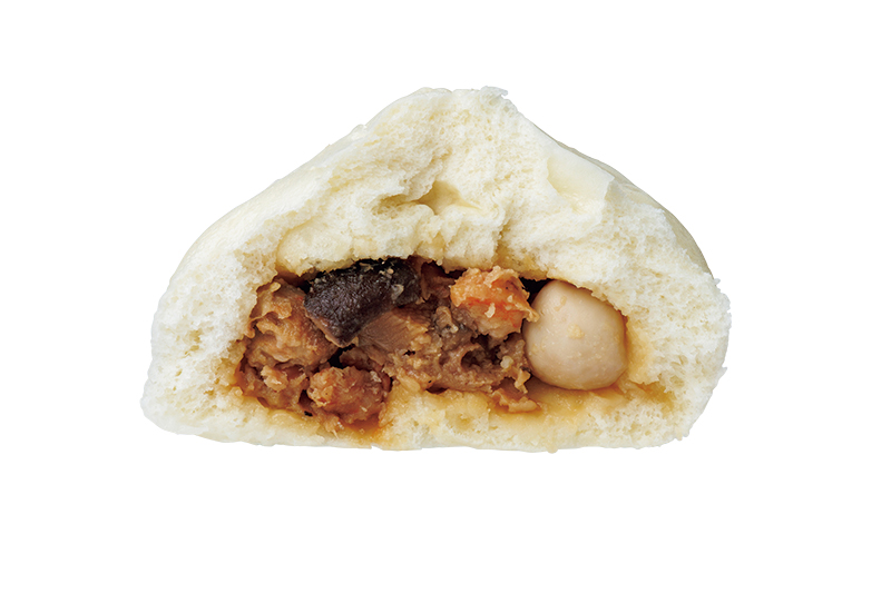 「ギンザマン （五目まん）」2個1380円/ギンザマン