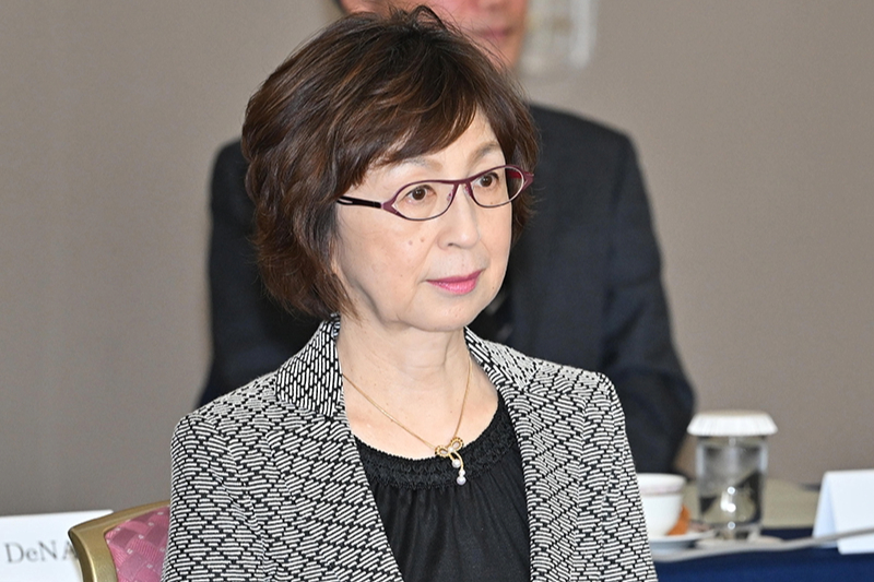 ディー・エヌ・エー代表取締役会長 南場智子氏 （時事通信フォト）