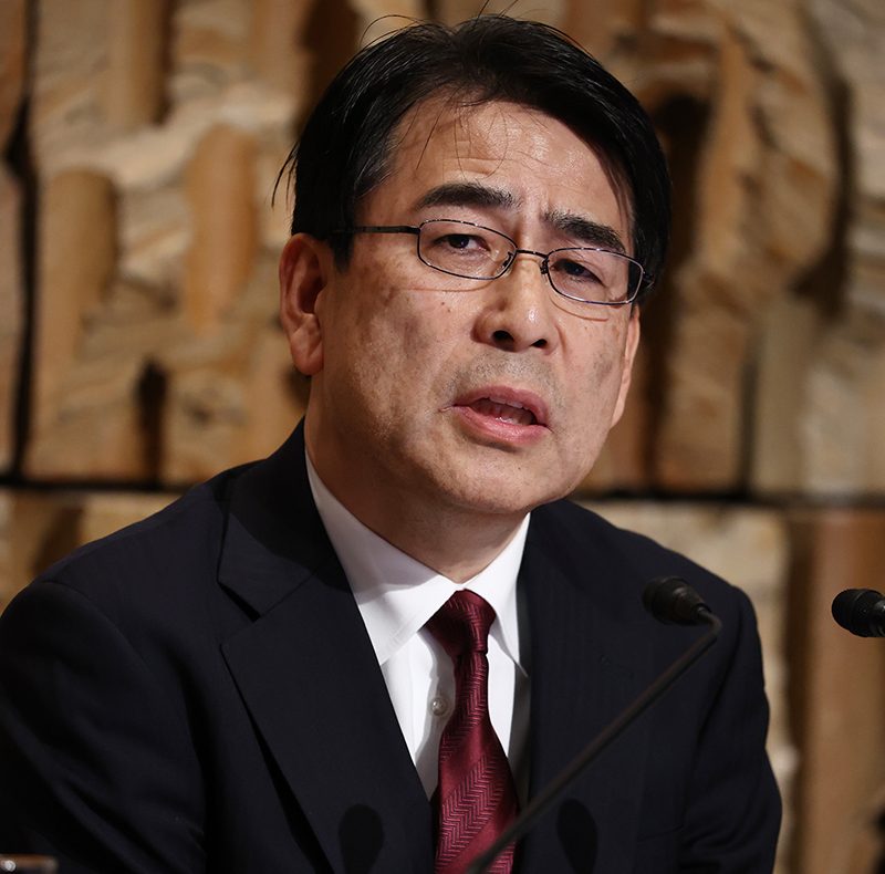 18年ぶりの内部昇格が決まったNHKの井上新会長（時事通信フォト）