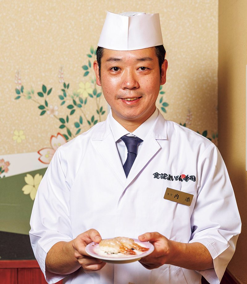 スーパーバイザー・内添浩さん（撮影／玉井幹郎）