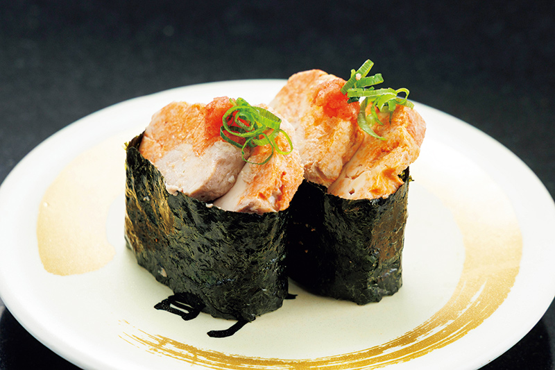 あん肝軍艦（385円）（撮影／玉井幹郎）