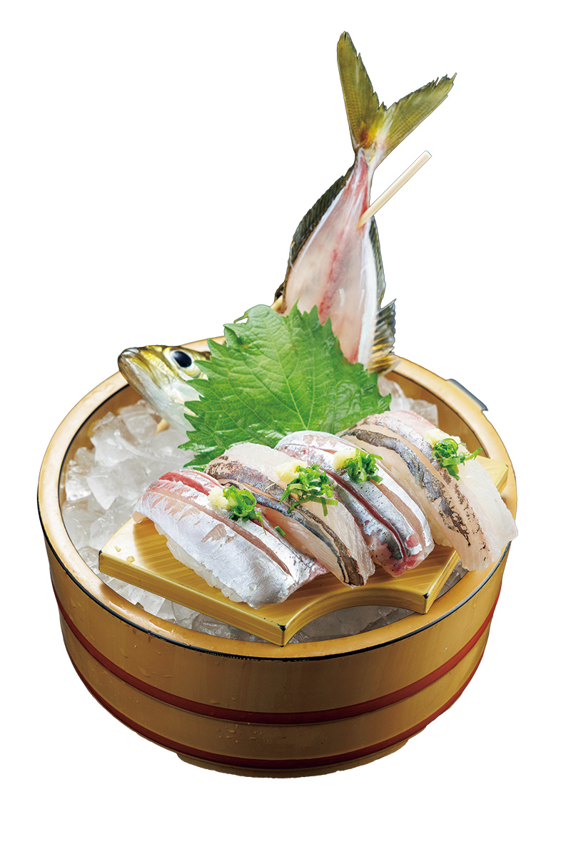 沼津直送 泳ぎあじ（693円）（撮影／玉井幹郎）