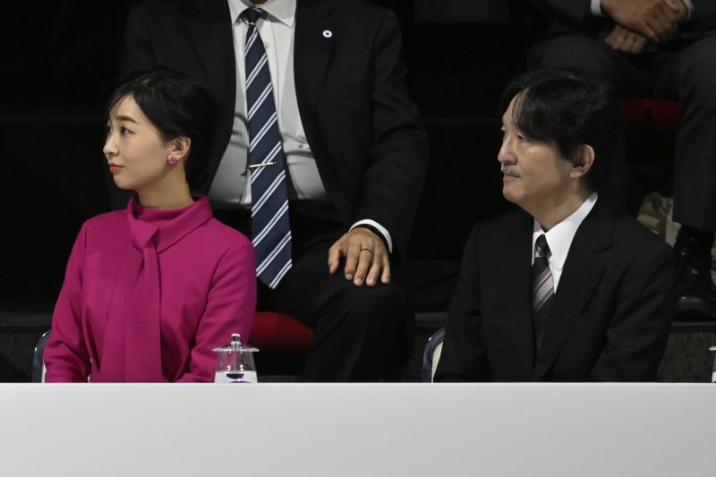 デフリンピックでは髪をアップヘアに。（2025年11月、写真／JMPA）