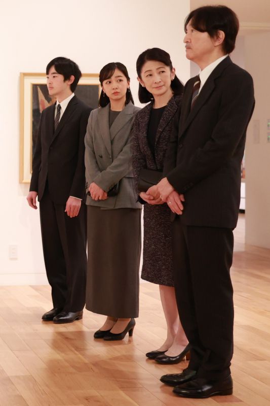 真剣な表情を浮かべられていた。（2025年12月、写真／JMPA）