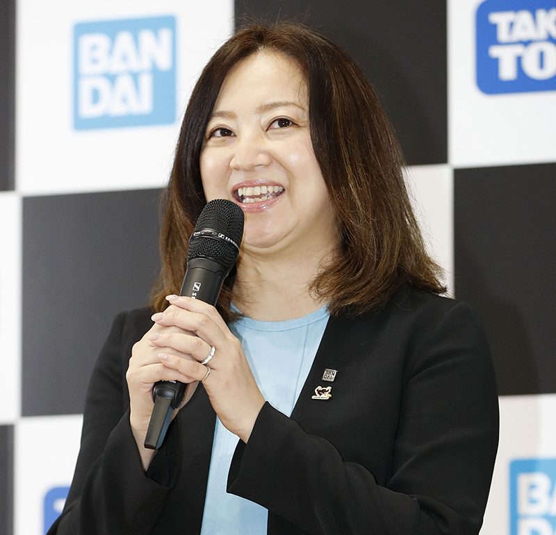 バンダイナムコエンターテインメント代表取締役社長　宇多川南欧氏 （写真／共同通信社）