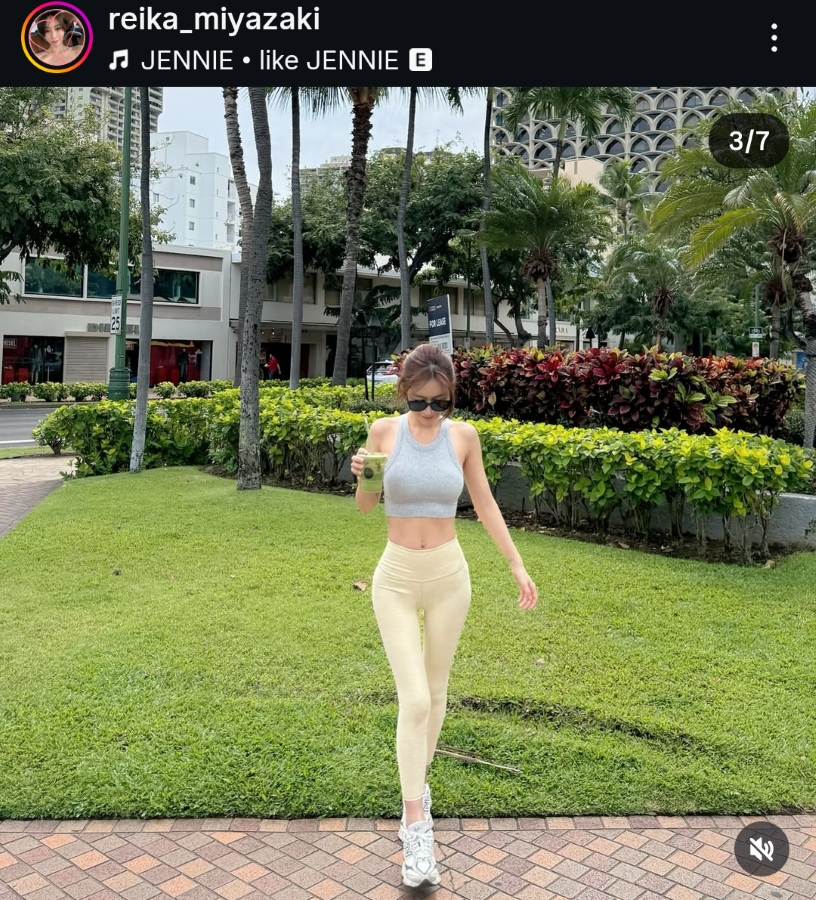 8頭身はある（Instagramより）