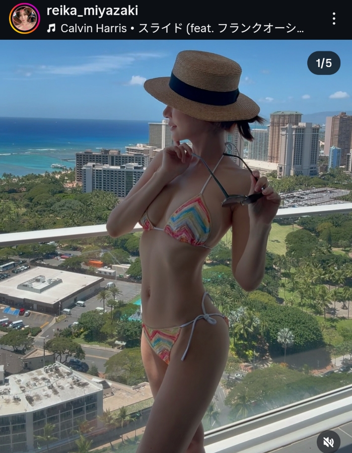 5児の母でもある（Instagramより）