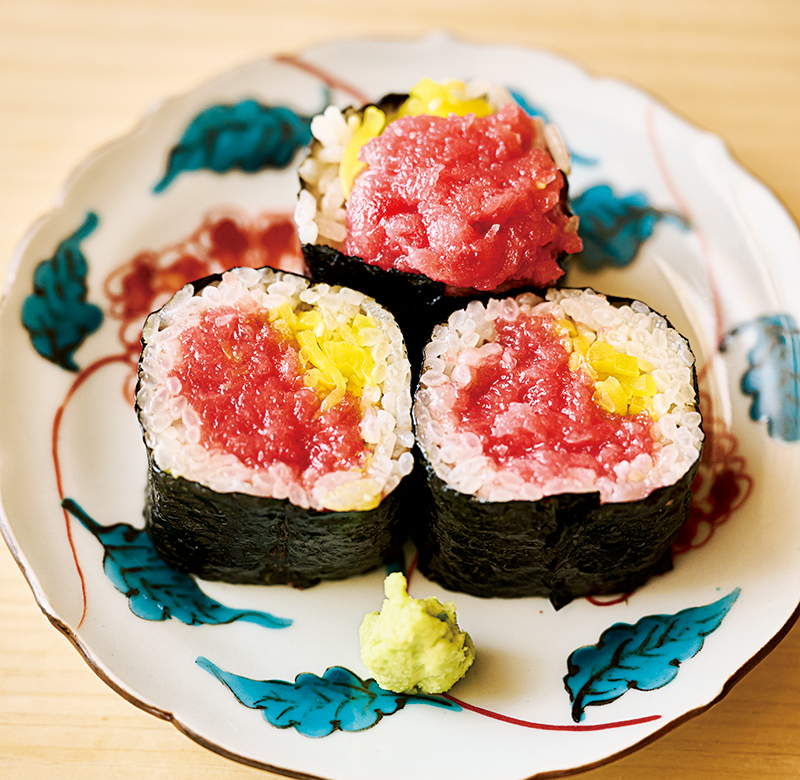 プロが教える「とろたく巻き」