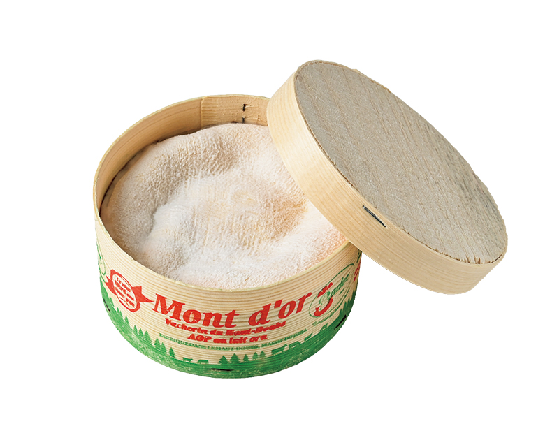 上部を切るとトロトロのチーズが！BADOZ「モン・ドール」（1個約450g 木箱込/5962円）