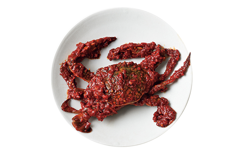 丸ごとケジャンにゲストも驚く！