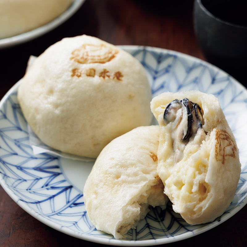 「かきグラまん」450円/島田水産