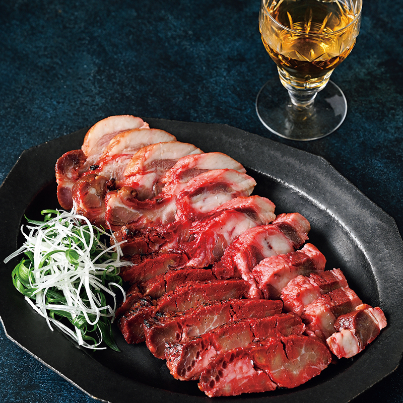 銀座 やまの辺「蜜焼き豚肩ロース」