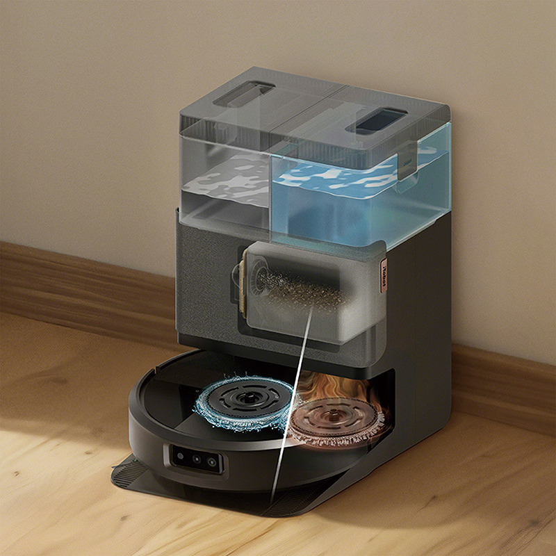 清潔を保つ機能満載の充電ステーション