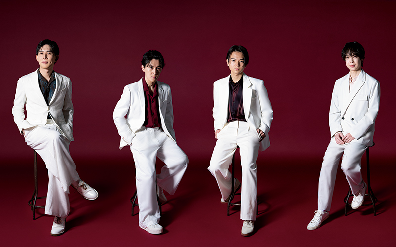 若手イケメン棋士“二代目S4（SHOGI）”左から小山怜央、伊藤匠、吉池隆真、齊藤優希（写真／野澤亘伸）