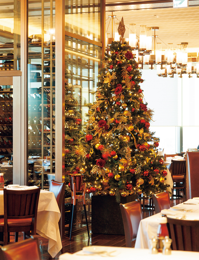 街はすっかりクリスマスムード（撮影／玉井幹郎）