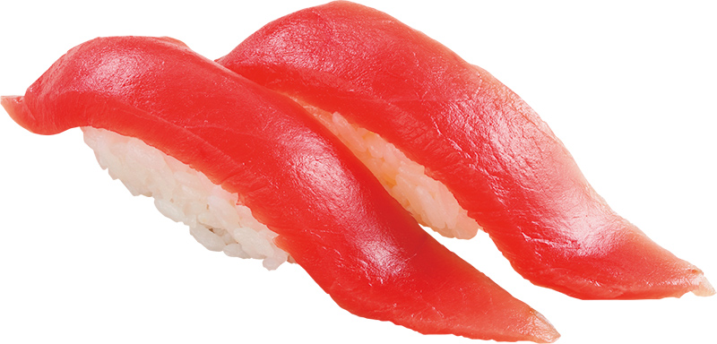 まぐろ赤身（143円）（写真提供／回し寿司 活）