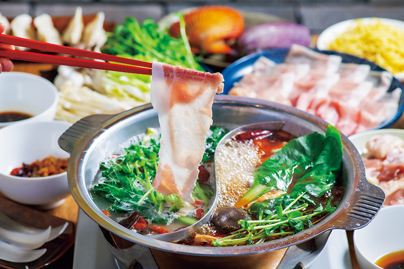 火鍋にしだ「【仕切り鍋付き】火鍋セット4人前」