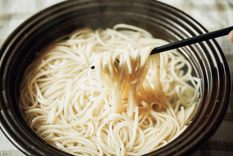 「もちもち全粒麺」の調理イメージ
