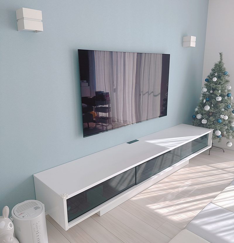 収納は最小限にとどめる