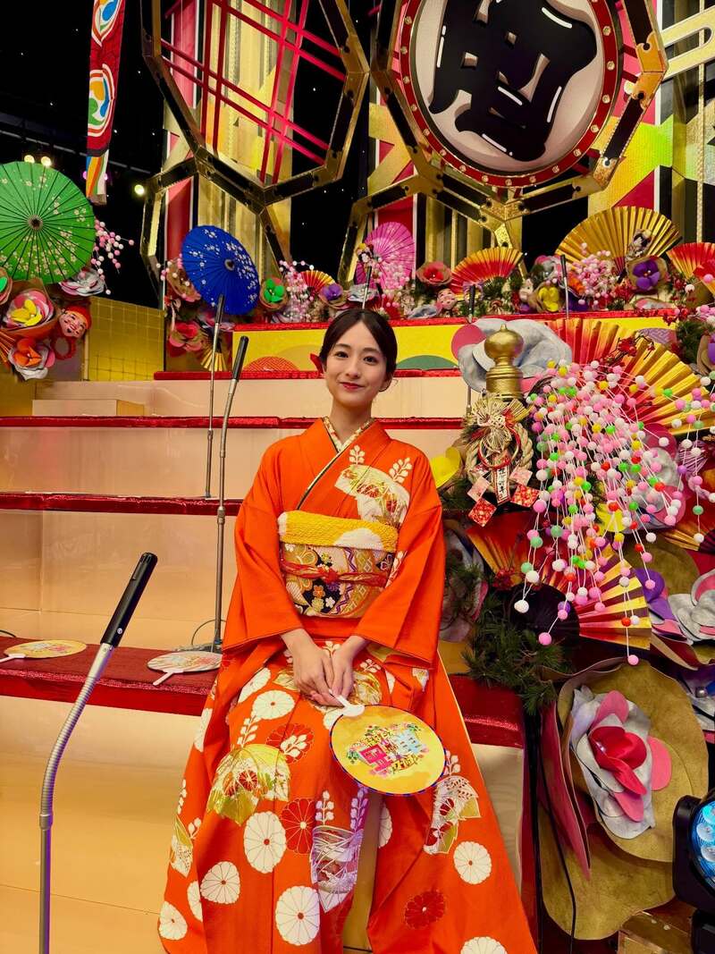 正月番組では着物姿を披露（インスタグラムより）