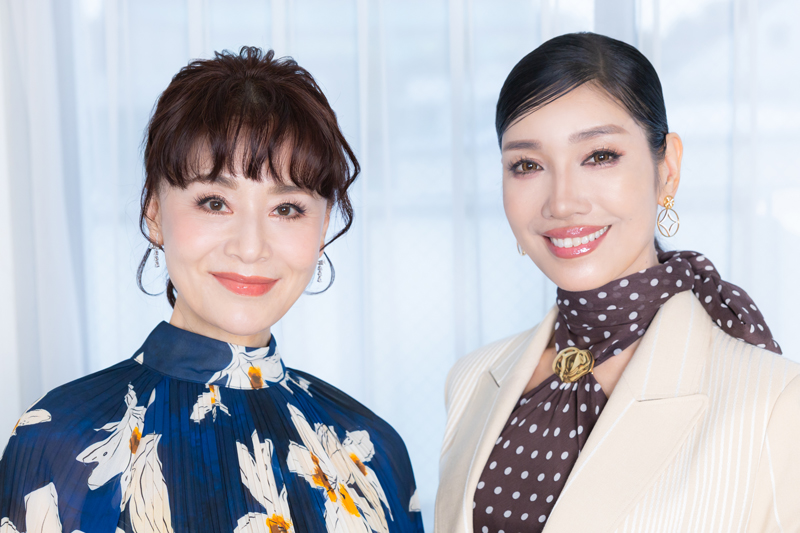 アンミカさん＆大地真央さん（撮影／田中智久）