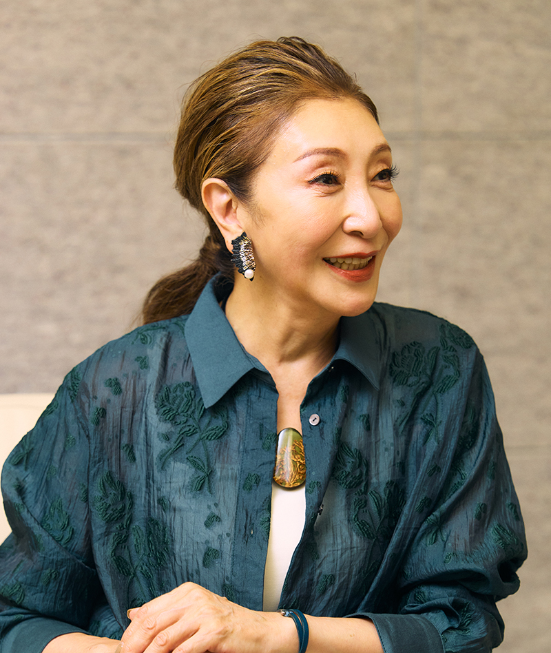 安藤和津（撮影／飯岡拓也）